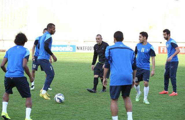 گزارش تصویری/تمرین الهلال در استادیوم الغدیر