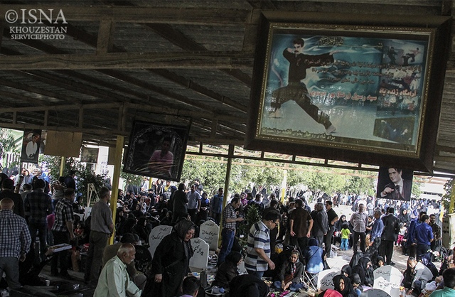 گزارش تصویری/یادی از درگذشتگان ورزش خوزستان