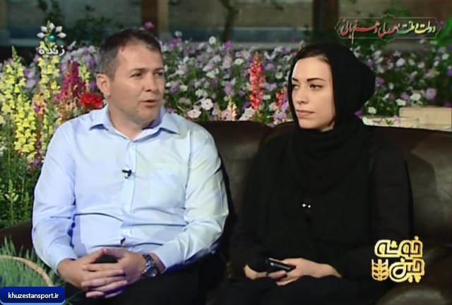 عکس/اسکوچیچ و بانو در تلویزیون خوزستان