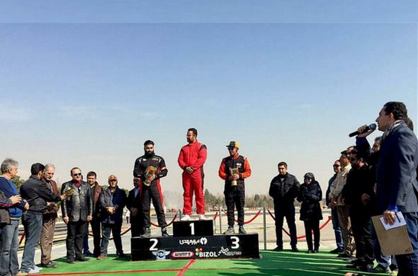 نایب‌قهرمانی اتومبیلران خوزستانی در مسابقات کشور