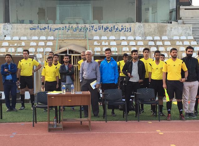 تصاویر/استعدادیابی داوری فوتبال در خوزستان