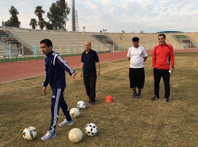 تصاویر/استعدادیابی داوری فوتبال در خوزستان
