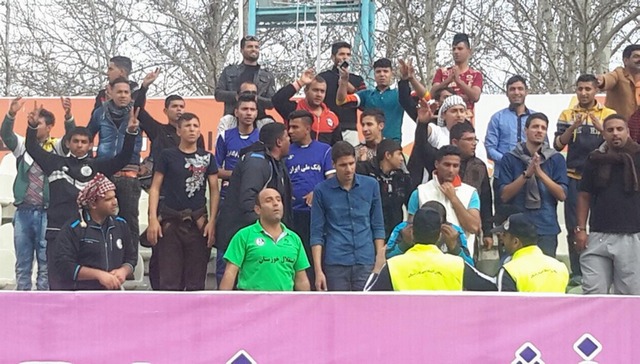 عکس/هواداران استقلال خوزستان در استادیوم پاس