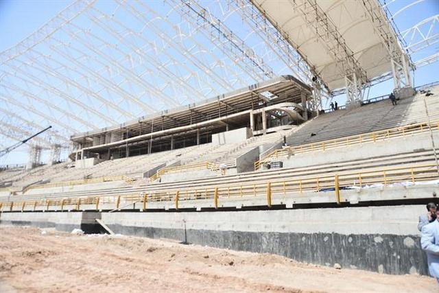 تصاویر/استادیوم در حال ساخت فولاد خوزستان