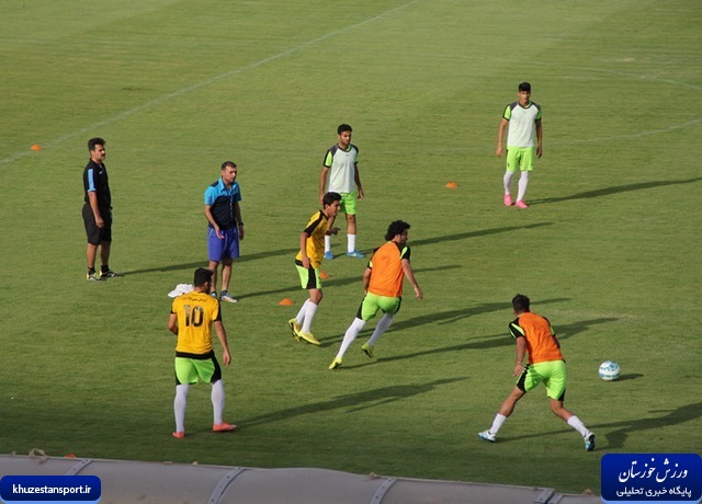 تصاویر/آبی‎های خوزستان آماده فتح جام پانزدهم
