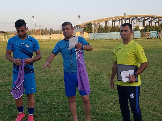 تصاویر/تمرین آبی خوزستان برای بازی با پرسپولیس