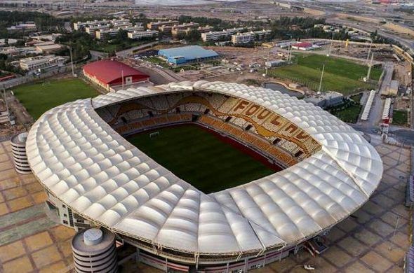 افتتاح ورزشگاه فولاد خوزستان در بازی با سپاهان