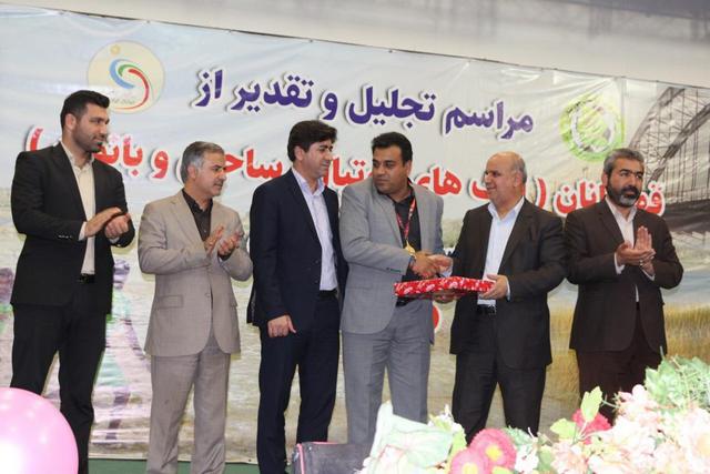 تصاویی/تجلیل از تیم‌های برتر فوتبال خوزستان