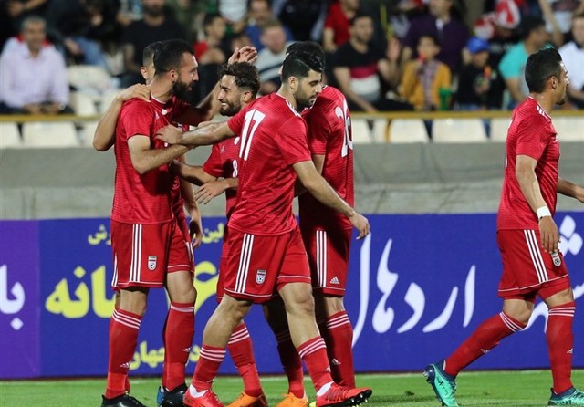 پیروزی تیم ملی ایران مقابل ازبکستان