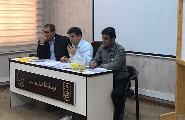 تصاویری از جلسه هماهنگی لیگ یک خوزستان