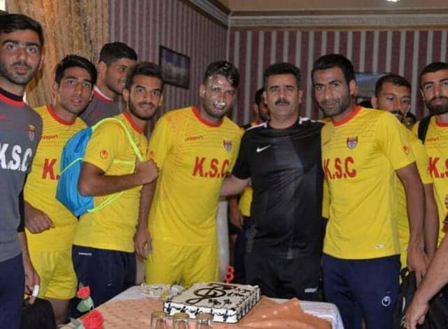 عکس/جشن تولد در اردوی فولاد خوزستان