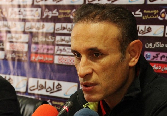 گل‌محمدی: در نیمه اول خوب بازی نکردیم