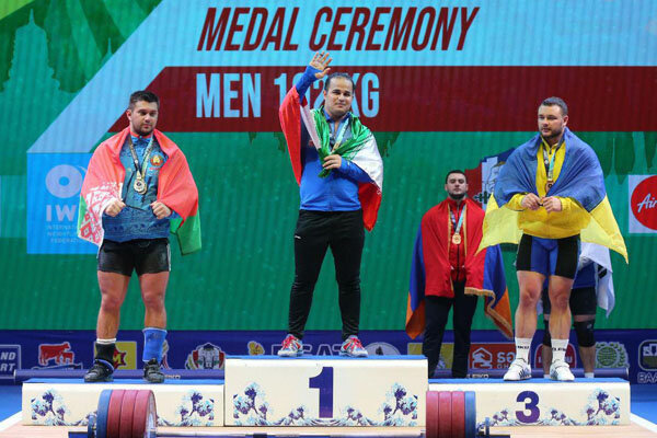 مدال طلای وزنه‌بردار خوزستانی در مسابقات جهانی