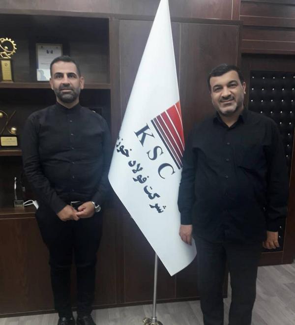 دیدار سرمربی استقلال با مدیرعامل فولاد خوزستان