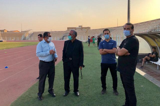 داوران فوتبال استان تست آمادگی جسمانی دادند