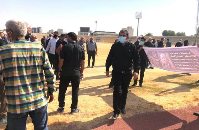 پیشکسوت فوتبال خوزستان به خاک سپرده شد