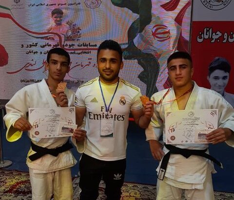 سه مدال برنز خوزستانی‌ها در مسابقات جودو کشور