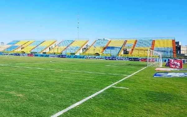 ورزشگاه آبادان میزبان بازی جام حذفی شد