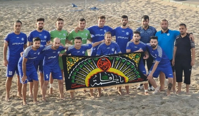صعود استقلال به لیگ دسته اول فوتبال ساحلی