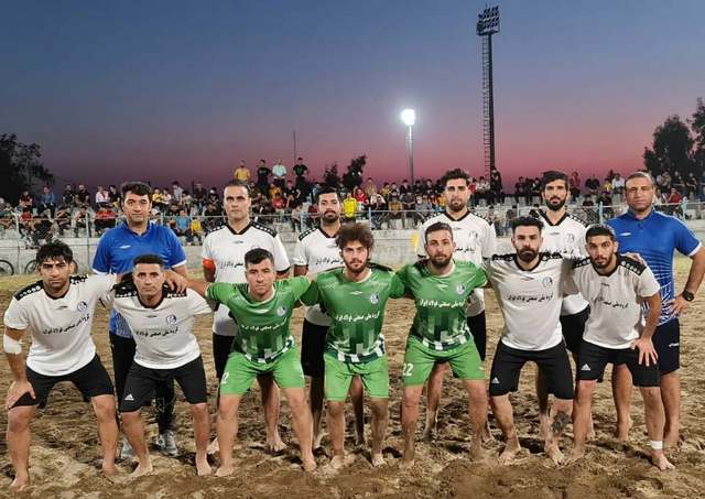 باخت استقلال خوزستان برابر ملوان در فوتبال ساحلی