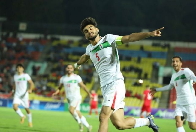 پیروزی تیم ملی جوانان با گلزنی کاپیتان فولادی